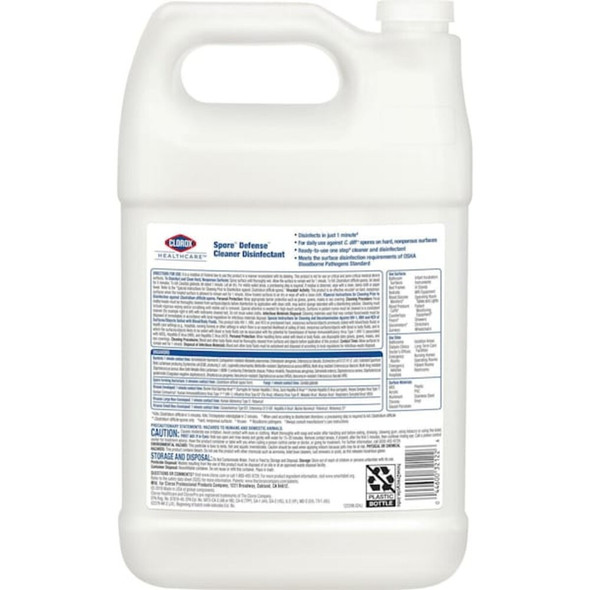 Clorox Disinfectant Cleaner with Bleach, 1 gal Jug, 4 PK 32122