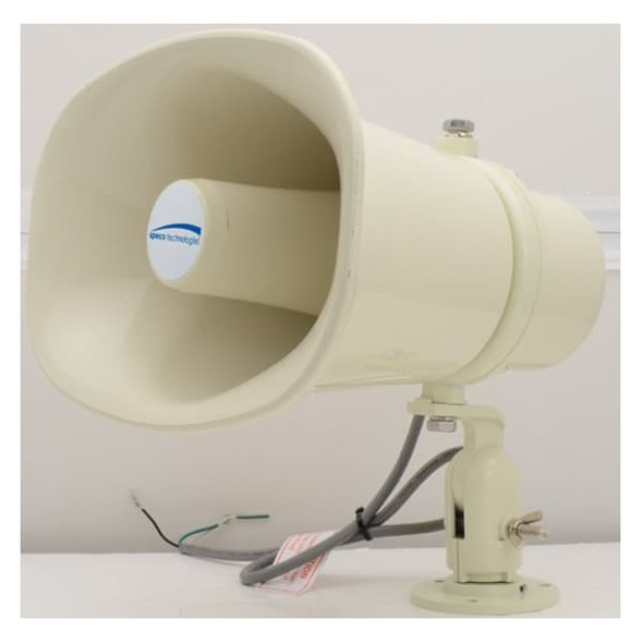 Speco Technologies PA Weatherproof Speaker,8-57/64"D,ABS SPC15RT Speco Technologies PA Weatherproof Speaker,8-57/64"D,ABS SPC15RT
