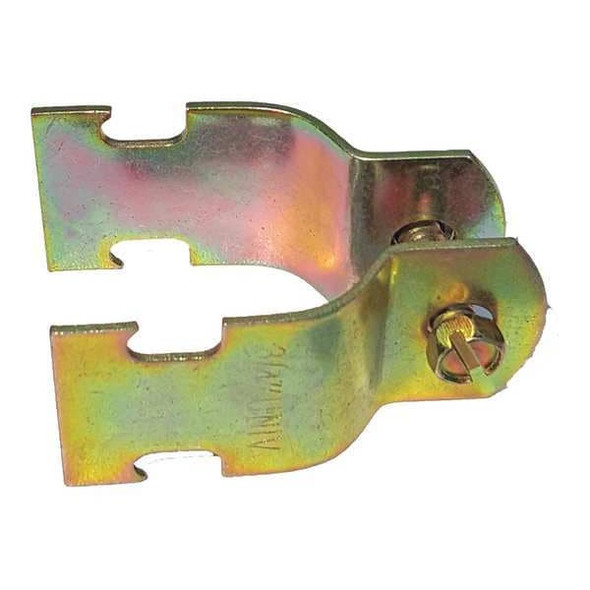Manufacturer Varies Channel Pipe Clamp,1-1/2 In,Gold,PK10 V111 1-1/2Y
