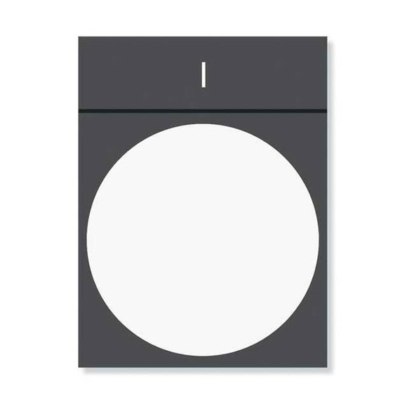 Schneider Electric Blank Legend Plate,Rectangular ZBZ33