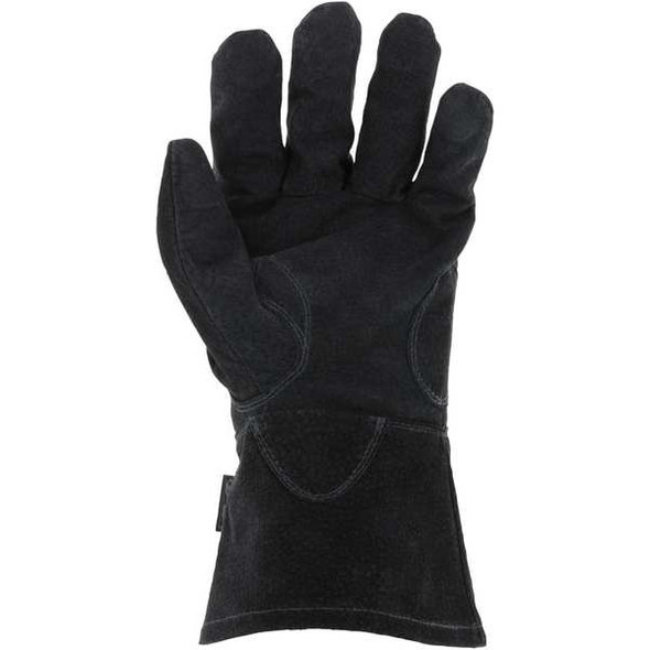 Torch Regulator Welding Gloves, Gauntlet Cuff, Keystone Thumb, Pigskin Leather, 12, 1 PR