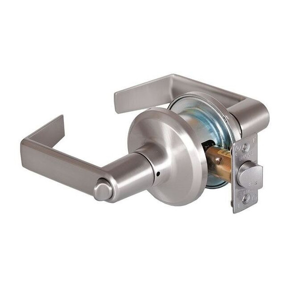 Dormakaba Lever Lockset,Mechanical,Privacy,Grade 2 QTL240E619SA118F