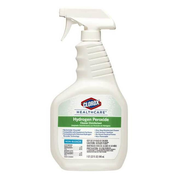 Cleaner and Disinfectant, 32 oz. Trigger Spray Bottle, Cherry Almond, 9 PK