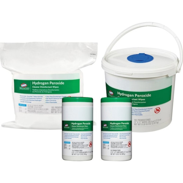 Clorox Disinfecting Wipes,155 ct,Canister,PK6 30825
