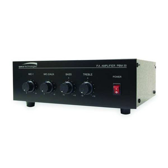 Speco Technologies Amplifier,30W,Contractor PBM30 Speco Technologies Amplifier,30W,Contractor PBM30