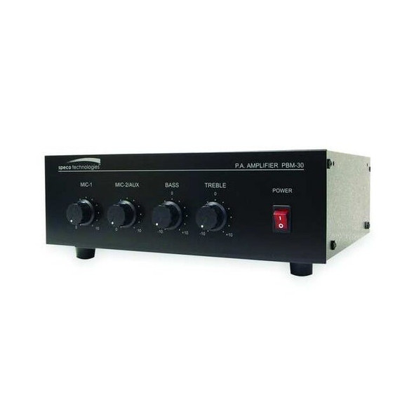 Speco Technologies Amplifier,30W,Contractor PBM30