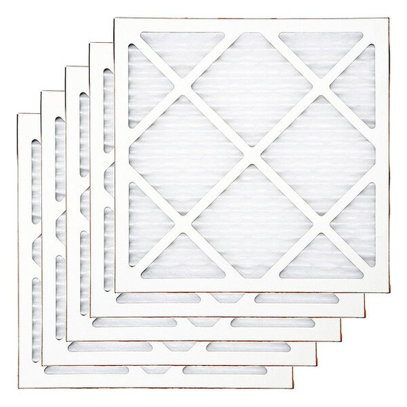 Bluedri AirFilter,1inD,16inH,16inW,Pleated,PK5 B-AIR-AS-PF Bluedri AirFilter,1inD,16inH,16inW,Pleated,PK5 B-AIR-AS-PF