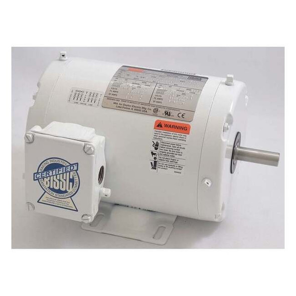 Dayton WashdownMotor,1/2hp,1750RPM,230/460VAC 1TTC3