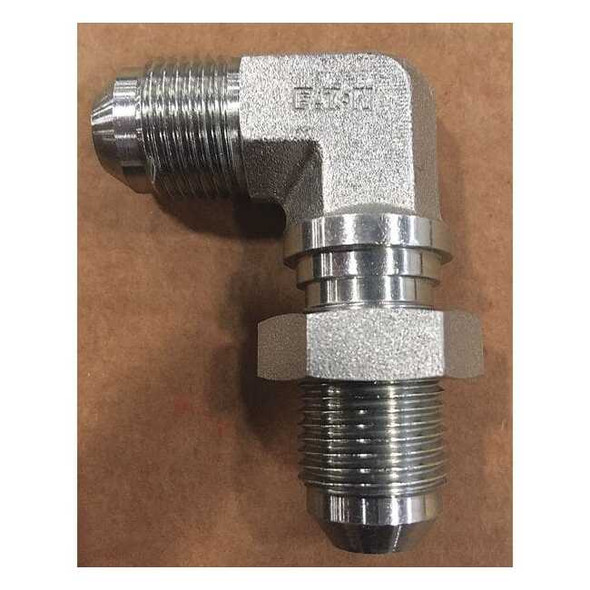 Eaton Aeroquip Adpt, MJIC-MJIC, 9/16-18, Blkhd El, 1.9In 2043-6-6S