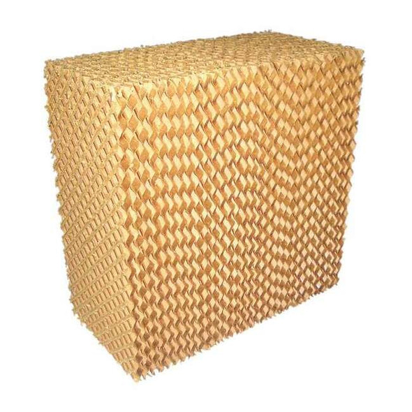 Evaporative Cooling Pad, Kraft Paper, 28 in H x 40 in W x 8 in D