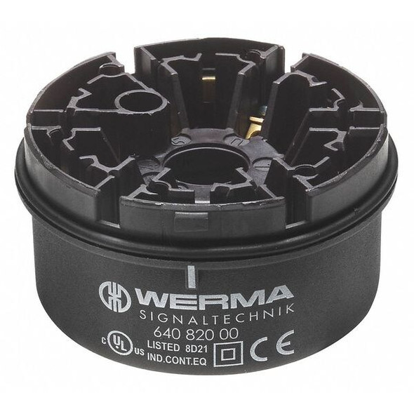 Werma Terminal Element,70mm dia.,1-43/64" H 64082000 Werma Terminal Element,70mm dia.,1-43/64" H 64082000