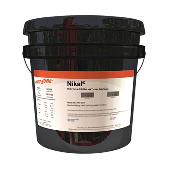 Anti-Seize, General Purpose, Pail, 8 lb, Nickel Base, Paste, 2600 Degrees F Max