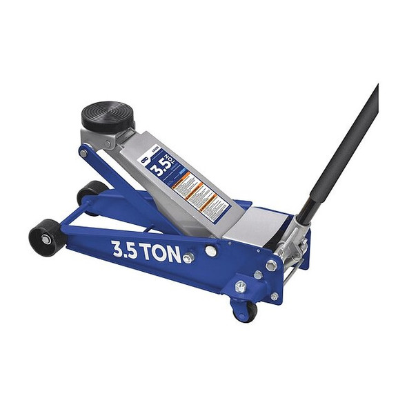 Otc Floor Jack, Steel, Manual Handle, Mechanical, 3.5 ton Load Capacity LDJ35