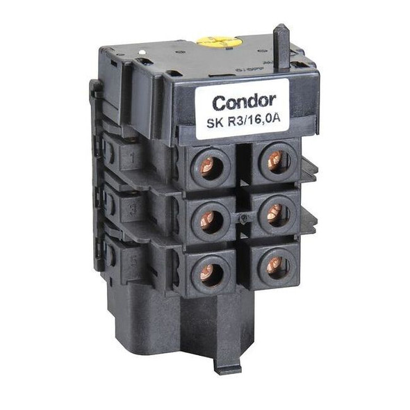 Condor Usa Thermal Overload,10 to 16A,3-Phase,MDR3 SK-R3/16
