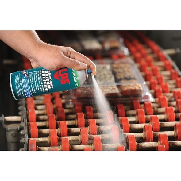 Lps Silicone Lubricant, 16 oz., Aerosol Can, Silicone, Colorless 51516