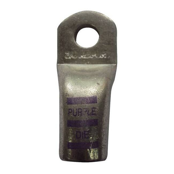 Westward Lug,1/0ga,1/4 In,Crimp/Solder,PK5 23ZA11