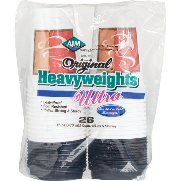 AJM Original Heavyweights Ultra Beverage Cup (26-Count) AJM Original Heavyweights Ultra Beverage Cup (26-Count)