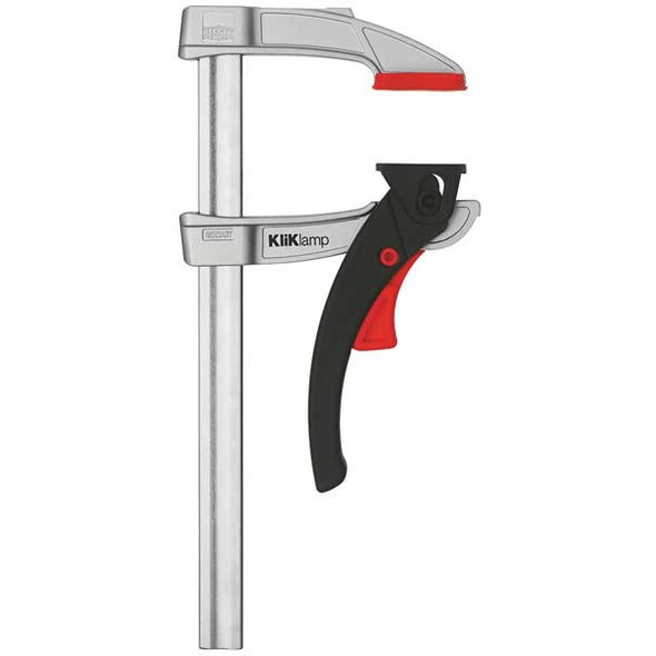 Bessey 4 in Bar Clamp, Glass Filled Nylon Handle and 3 in Throat Depth KLI3.004