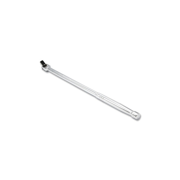Flex Handle/Breaker Bar, 1/2 in Drive, 18 in Length, Full Polish Chrome