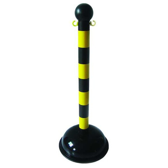 Manufacturer Varies Post,Warning,41 In H,Black/Yellow 33L680 Manufacturer Varies Post,Warning,41 In H,Black/Yellow 33L680