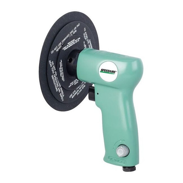 Speedaire AirDiscSander,1/4in,NPT,Pistol-Grip 21AA96