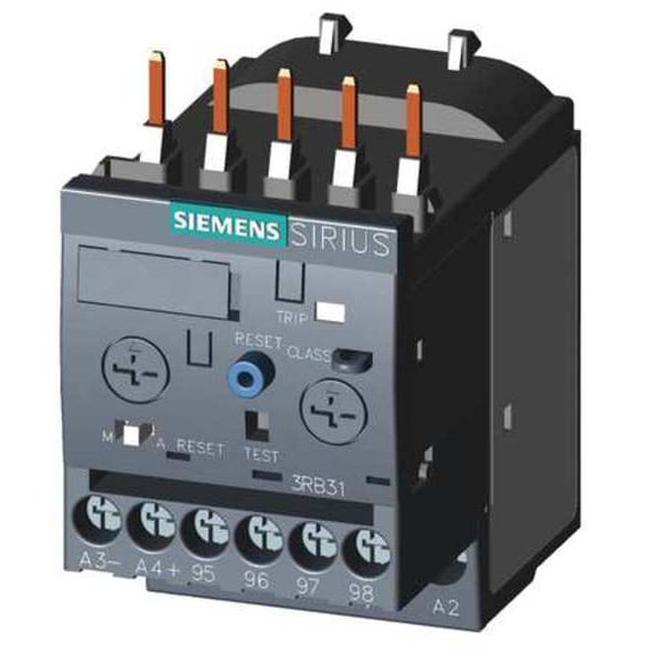 Siemens OverloadRelay, IEC, Thermal, Auto/Manual 3RU21160GB0