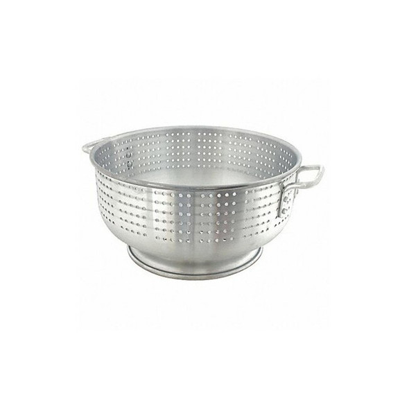 Crestware Colander,21 qt.,8 in. H,Aluminum ACOL21M