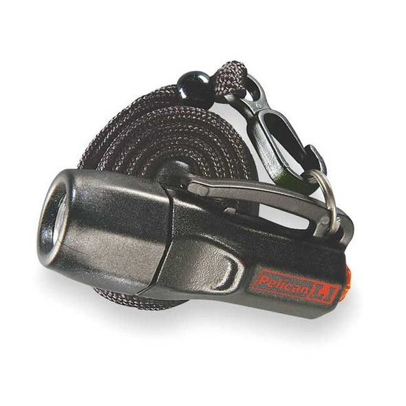 Pelican Keychain Flashlight,LED,Black,LR44 1930C