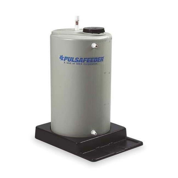 Pulsafeeder ChemicalTank,15galCap.,PE,3/8inCONN U8800667