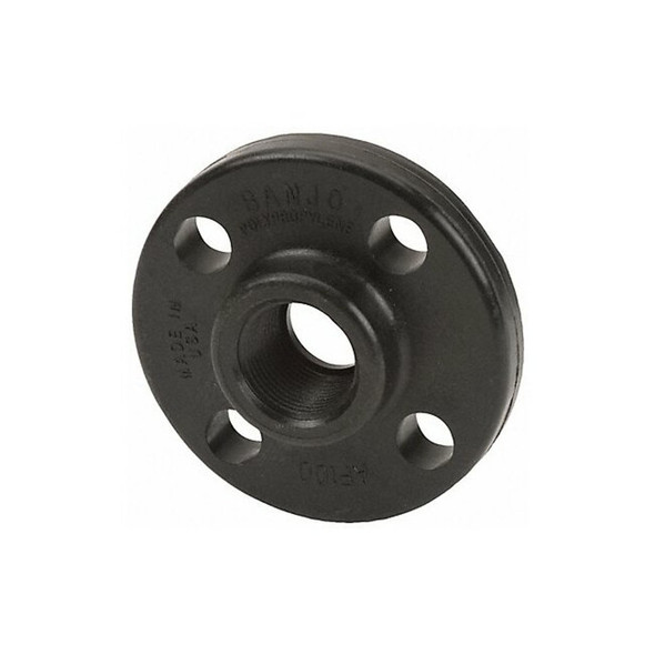Banjo Flange, Polypropylene, 1", Schedule 80, 150 psi Max Pressure AF100