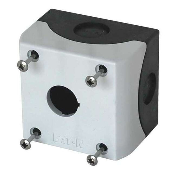 Eaton PushButtonEnclosur,22mm,1Hole,DiCastZinc M22-I1-PG