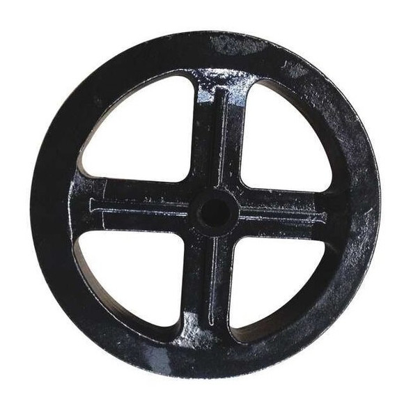Manufacturer Varies Chain Wheel, 9 in, 9 in, Black, Steel MH21VG3801G