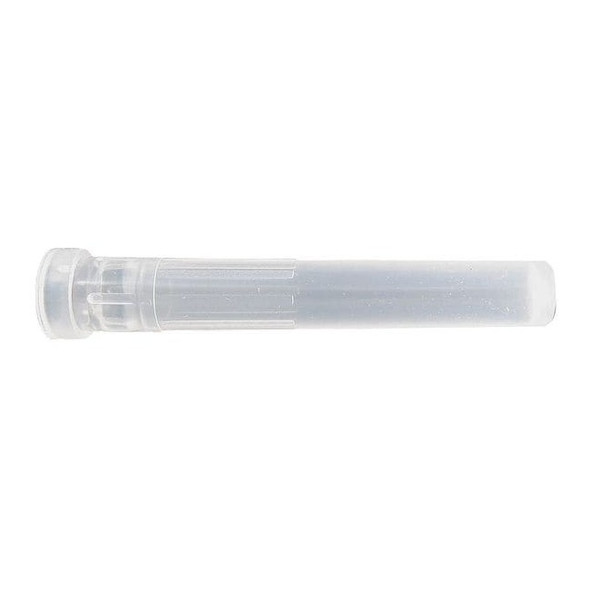 Needle Cover, -, 1 1/2 in Length, Polypropylene, Translucent, 50 PK