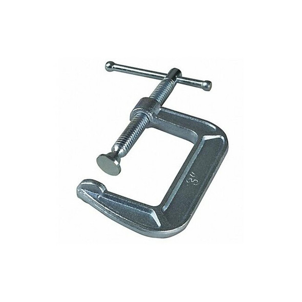 Bessey C-Clamp,3 in Maximum Opening,Gray CM30