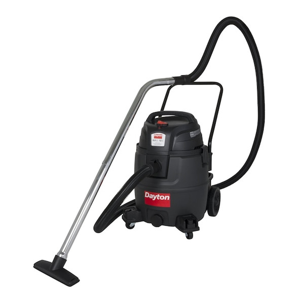 Dayton Shop Vacuum,26 in H,17 in L 61HV89