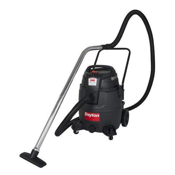 Dayton Shop Vacuum,26 in H,17 in L 61HV89