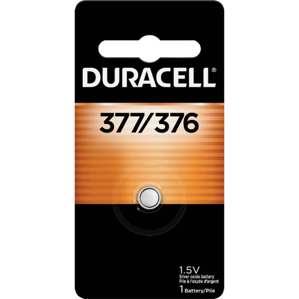 Duracell 376/377 Silver Oxide Button Cell Battery 41687