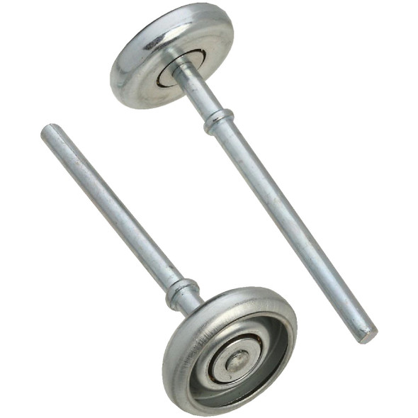 Prime-Line 1-7/8 In. Steel Ball Bearing Frantz Garage Door Roller (2-Pack)