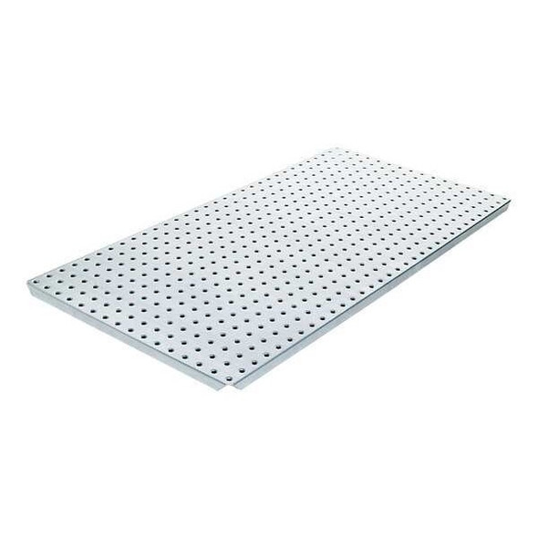 Alligatorboard Pegboard, 16in.Hx32in.W, 90 lb., Gray, PK2 ALGBRD16X32STLS300