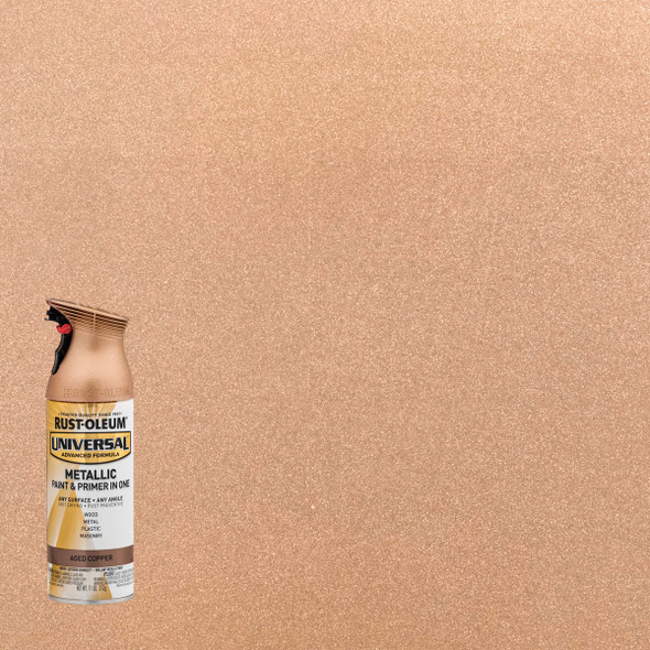 Rust-Oleum Universal 11 Oz. Metallic Aged Copper Paint 249132