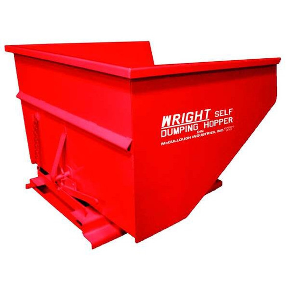Manufacturer Varies Self Dumping Hopper,6000 lb.,Red 20077 RED