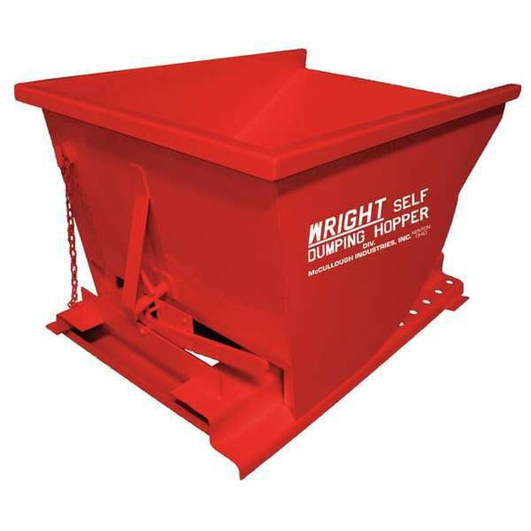 Manufacturer Varies Self Dumping Hopper,6000 lb.,Red 20077 RED