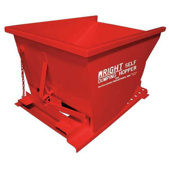 Manufacturer Varies Self Dumping Hopper,6000 lb.,Red 20077 RED