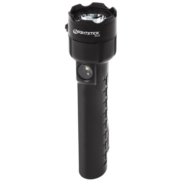 Black LED Industrial Handheld Flashlight, Alkaline AA, 240-120lm  XPP-5422B