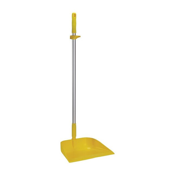Vikan Handheld Dust Pan,Yellow 56626