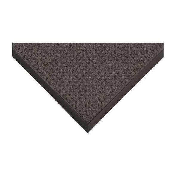 Entrance Mat, Polypropylene, 3/8 in Thick, Charcoal, 4 ft W x 6 ft L