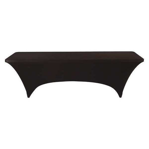 Manufacturer Varies Table Cover,30 in L,Black 16531