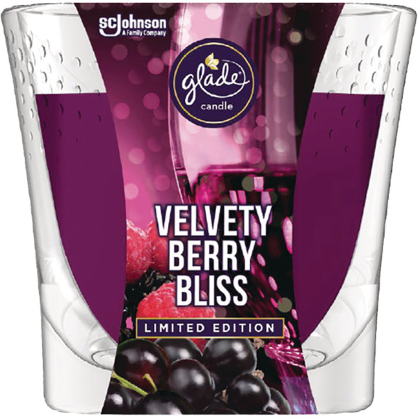 Glade 3.4 Oz. Velvety Berry Bliss Candle 3960