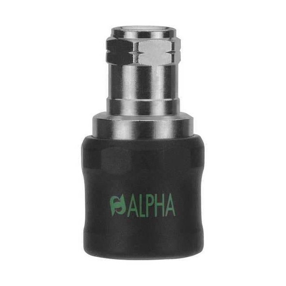Aignep Usa Safety Exhaust Coupler,1/2",Brass 80622-08