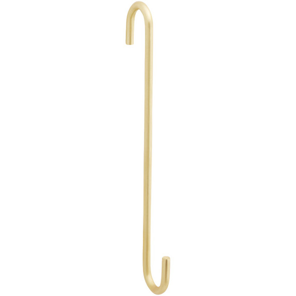 National Hardware 8 In. Brushed Gold Steel Modern Large S-Hook Plant Hanger